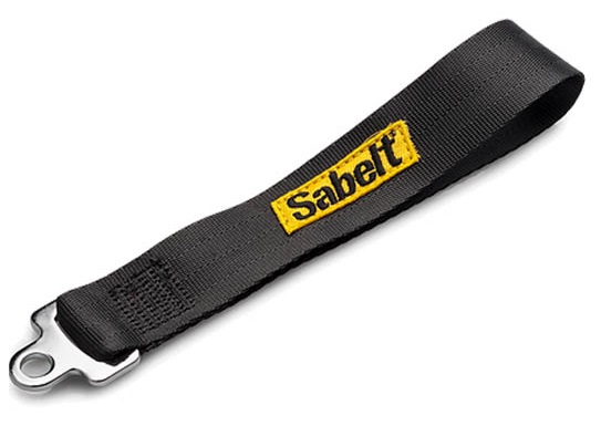 Sangle de porte noire