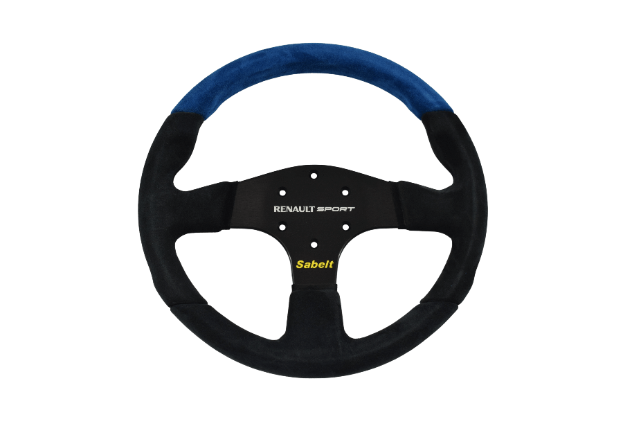 Steering wheel - Ø 330 mm - flat - 3 spokes - Sabelt RENAULT SPORT