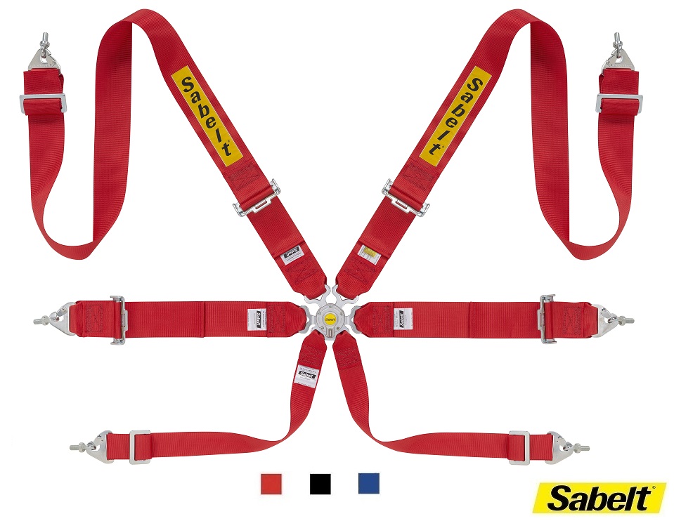 Harnais Sabelt Acier 3"/3" -  CCS633S Up - FIA 8853-2016