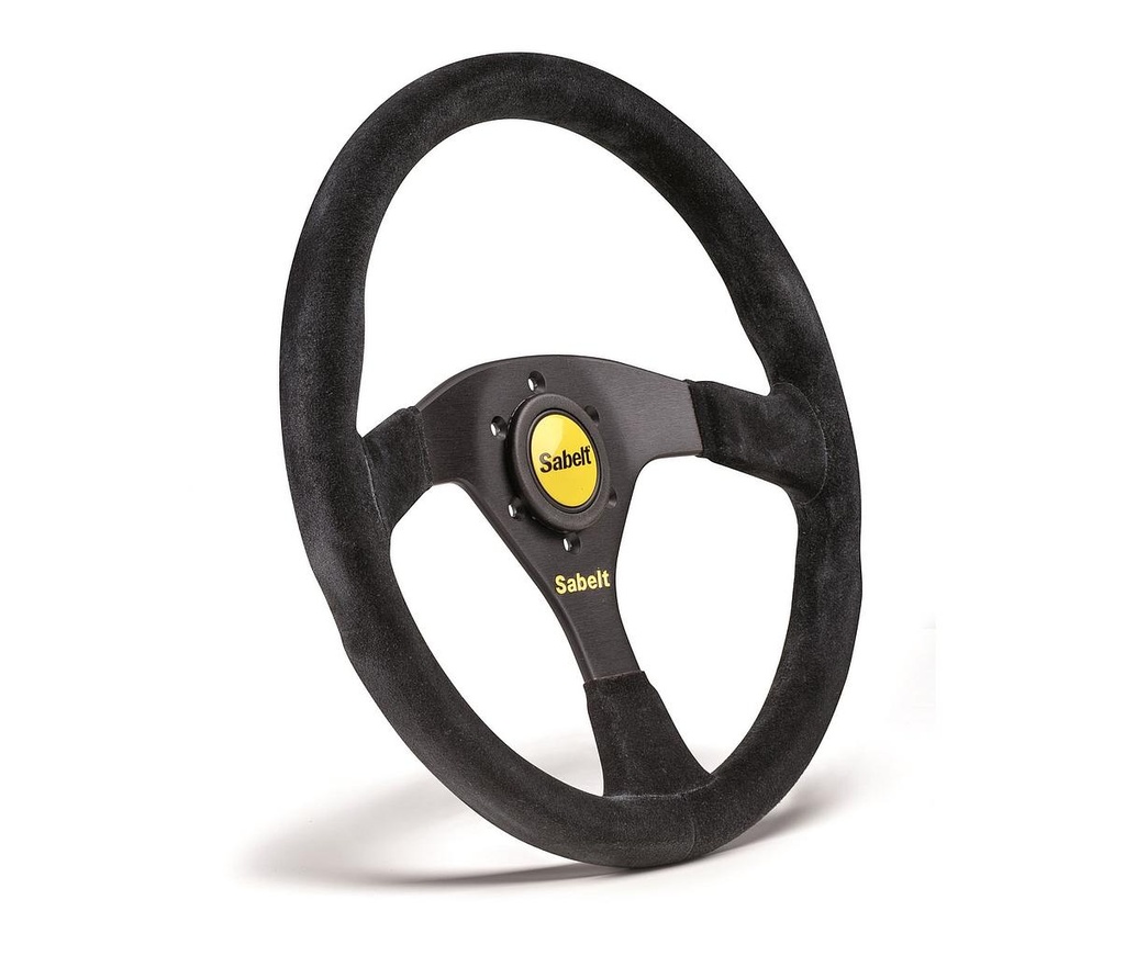 Steering wheel - Ø 350 mm - flat - 3 spokes - Sabelt  SW-635