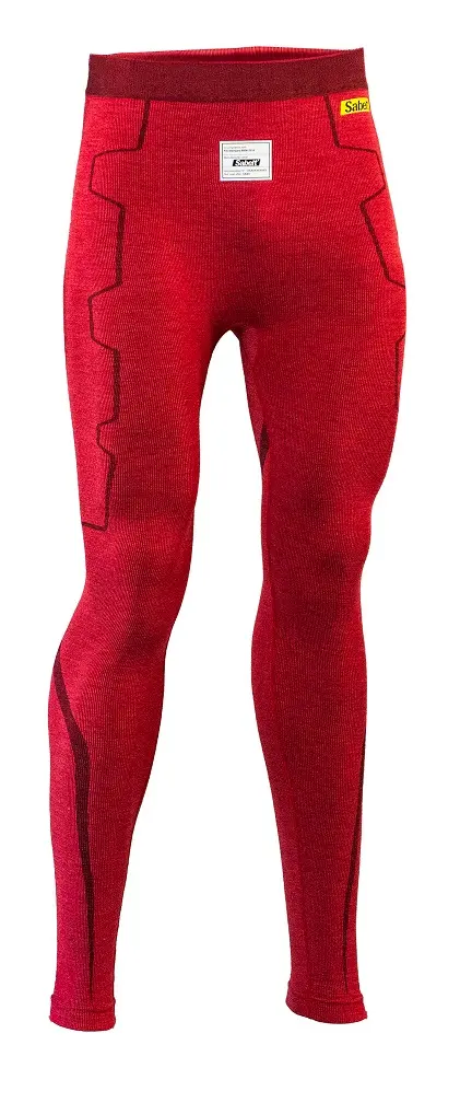 Caleçon ignifugé Sabelt UI601 Regular fit - FIA8856-2018 (Rouge)