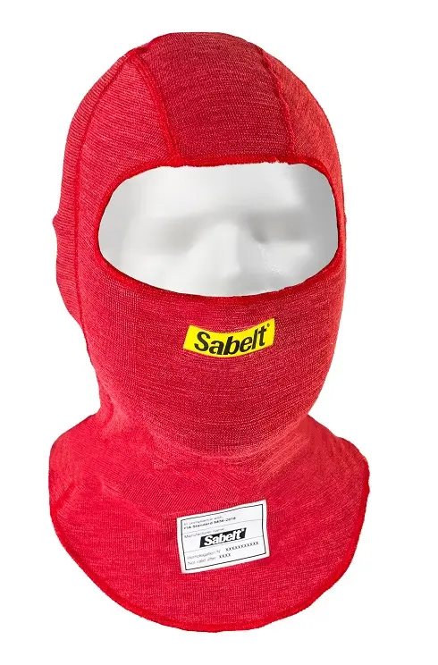 Cagoule ignifugée Sabelt UI601 - FIA 8856-2018 (Rouge)