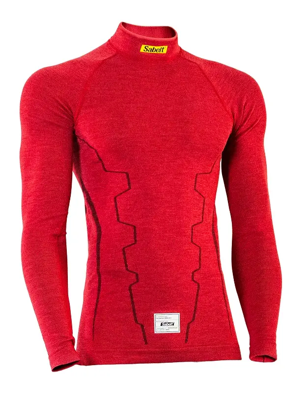 Tshirt ignifugé Sabelt UI601 Regular fit - FIA8856-2018 (Rouge)