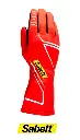 CHALLENGE TG-2.2 EVO Sabelt Gloves - Red - FIA 8856-2018