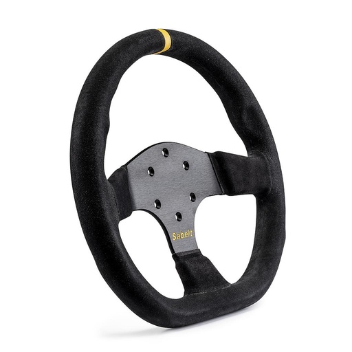 [RFVO2026] Steering wheel - Ø 330 mm - flat - 3 spokes - Sabelt SW-733