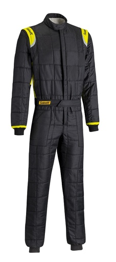Combinaison Sabelt CHALLENGE TS-2 noire / jaune - FIA 8856-2018