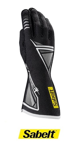 TG11 Sabelt Gloves - Black - FIA 8856-2018
