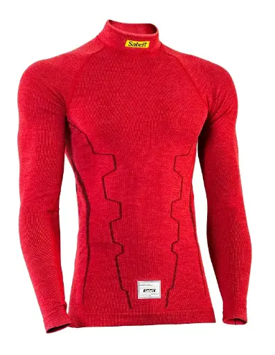 Tshirt ignifugé Sabelt UI601 Regular fit - FIA8856-2018 (Rouge)